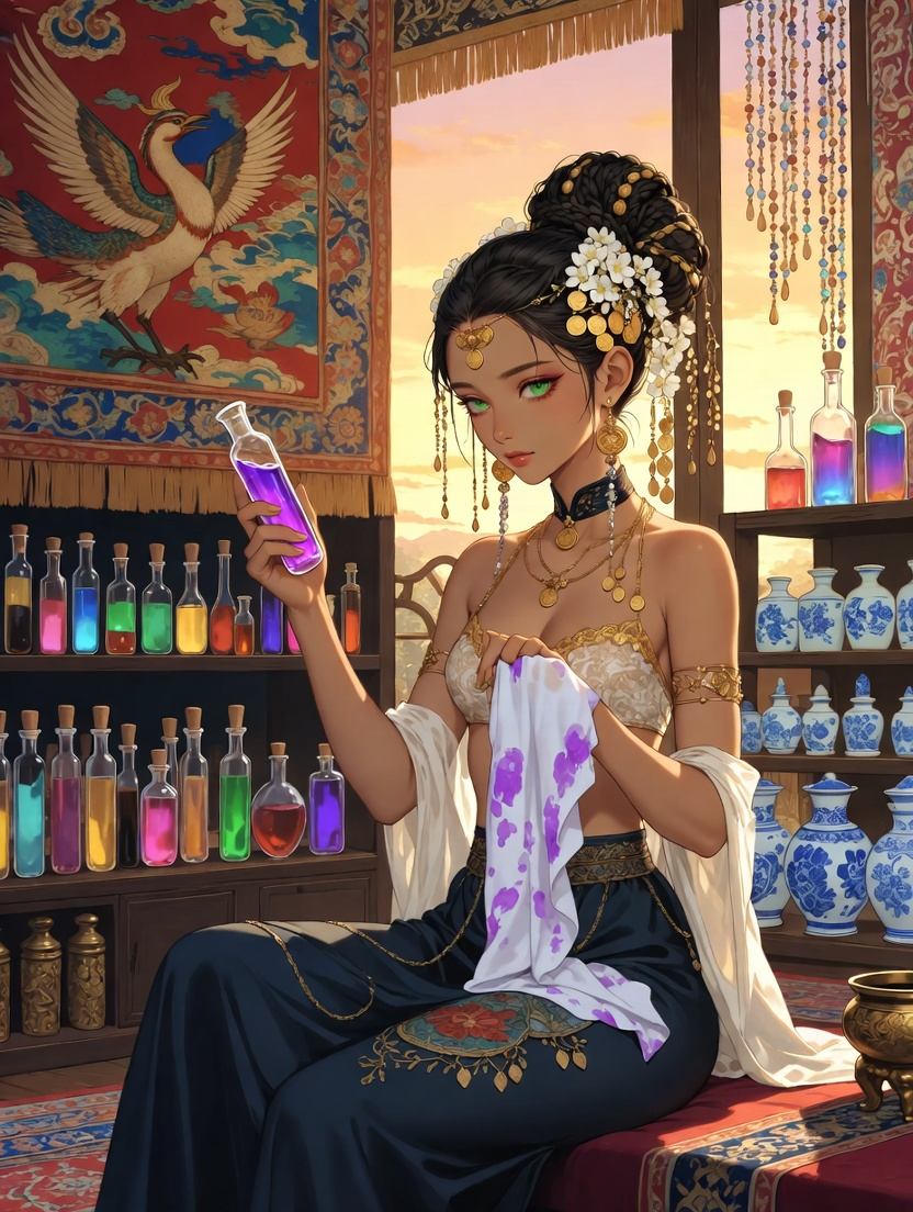 Soraya al-Zahra - AI Character Card for Native Tavern and SillyTavern
