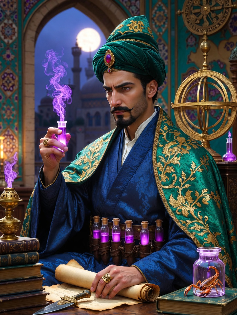 میرزا عمادالدین عطار - AI Character Card