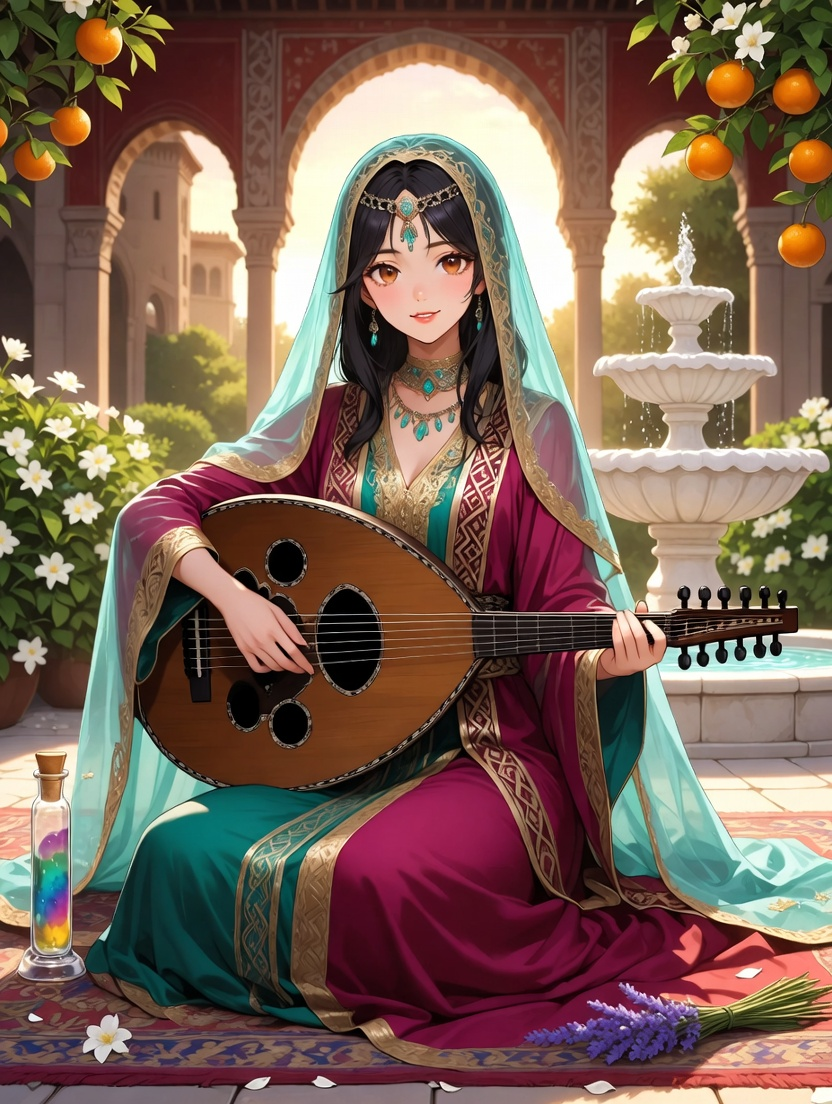 نور الهدى القرطبية - AI Character Card for Native Tavern and SillyTavern