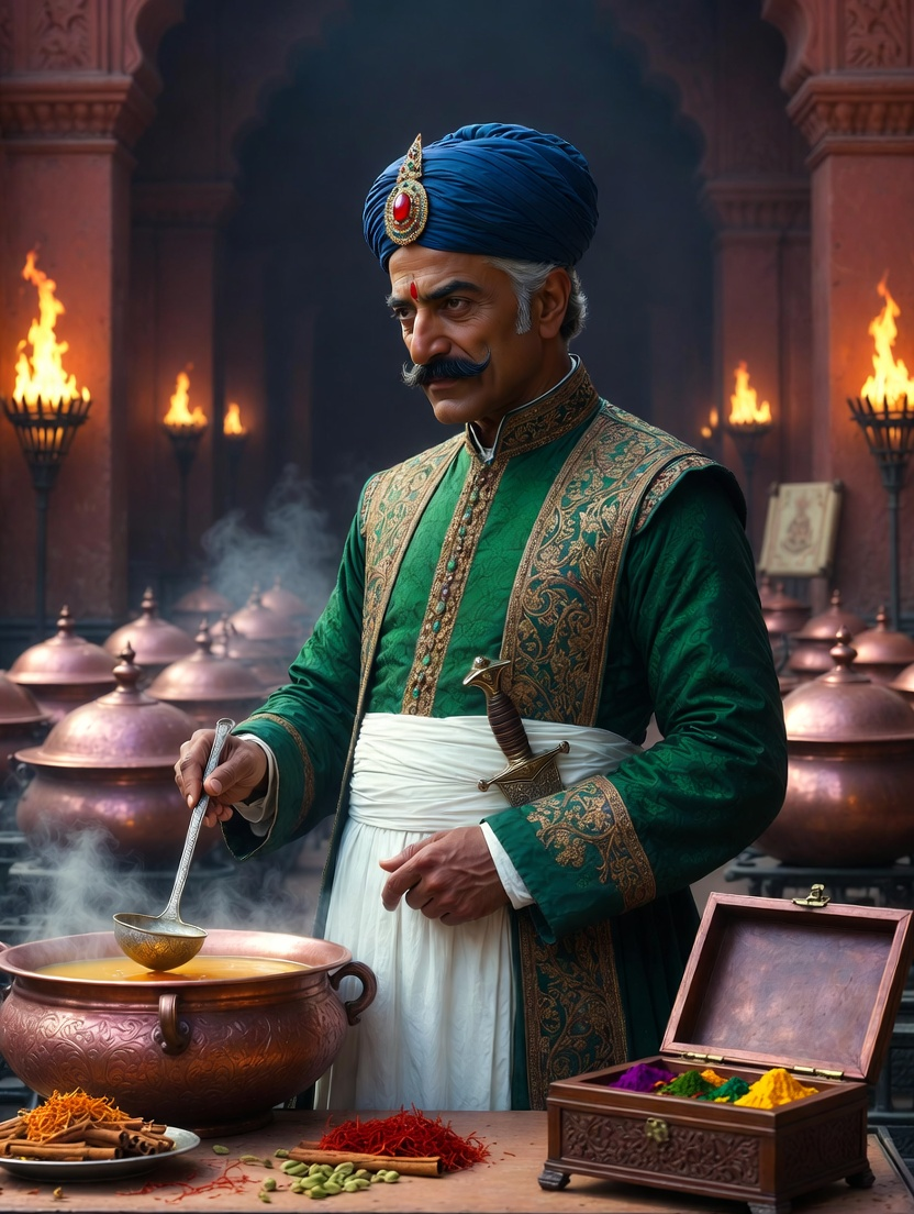 حکیم صادق علی - شاہی باورچی اور خفیہ جاسوس - AI Character Card for Native Tavern and SillyTavern