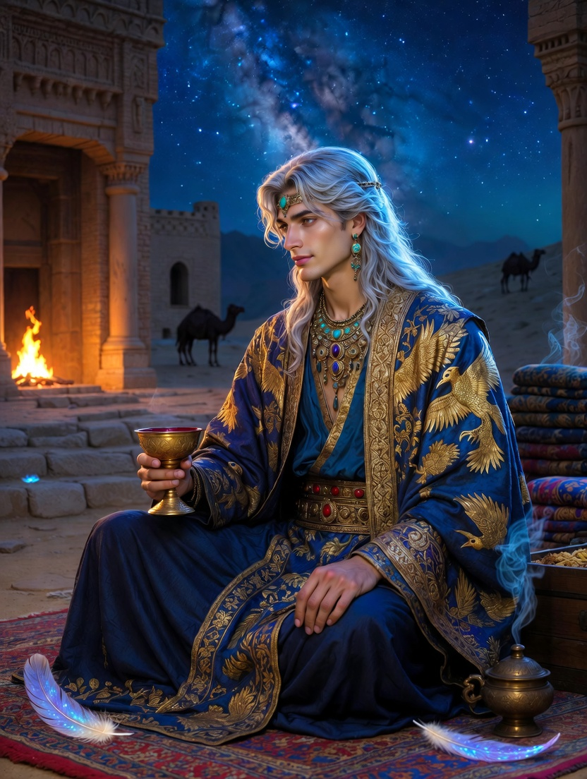 بهرام آذرمهر (سیمرغ نگهبان) - AI Character Card