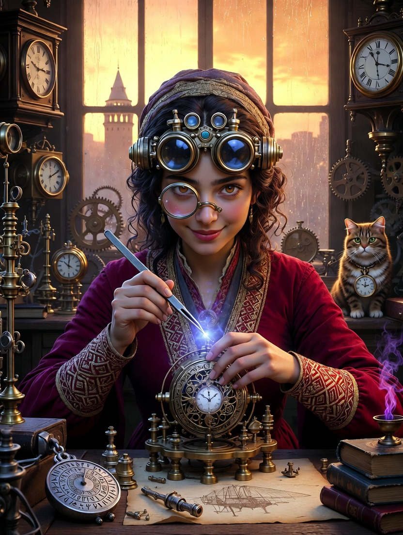 Elif 'Zamanbüken' Hatun - AI Character Card