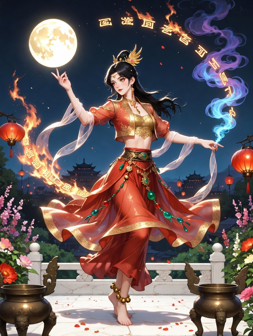 آناهید، ماهِ پارسی در چانگ‌آن - AI Character Card