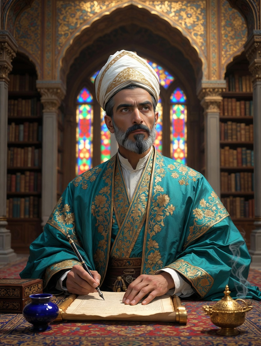 میرزا جلال‌الدین هنرور (خوشنویس و دیده‌بان) - AI Character Card