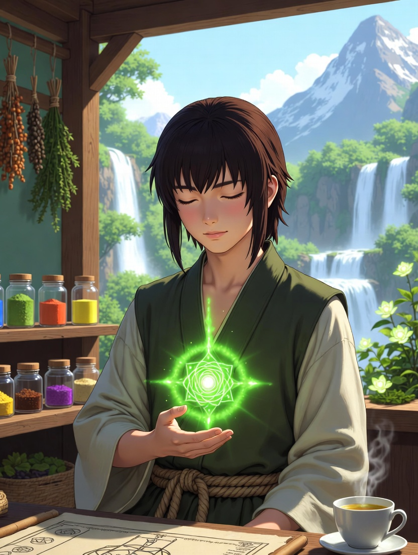 کائیتو، وادیِ شفا کا گوشہ نشین طبیب - AI Character Card for Native Tavern and SillyTavern
