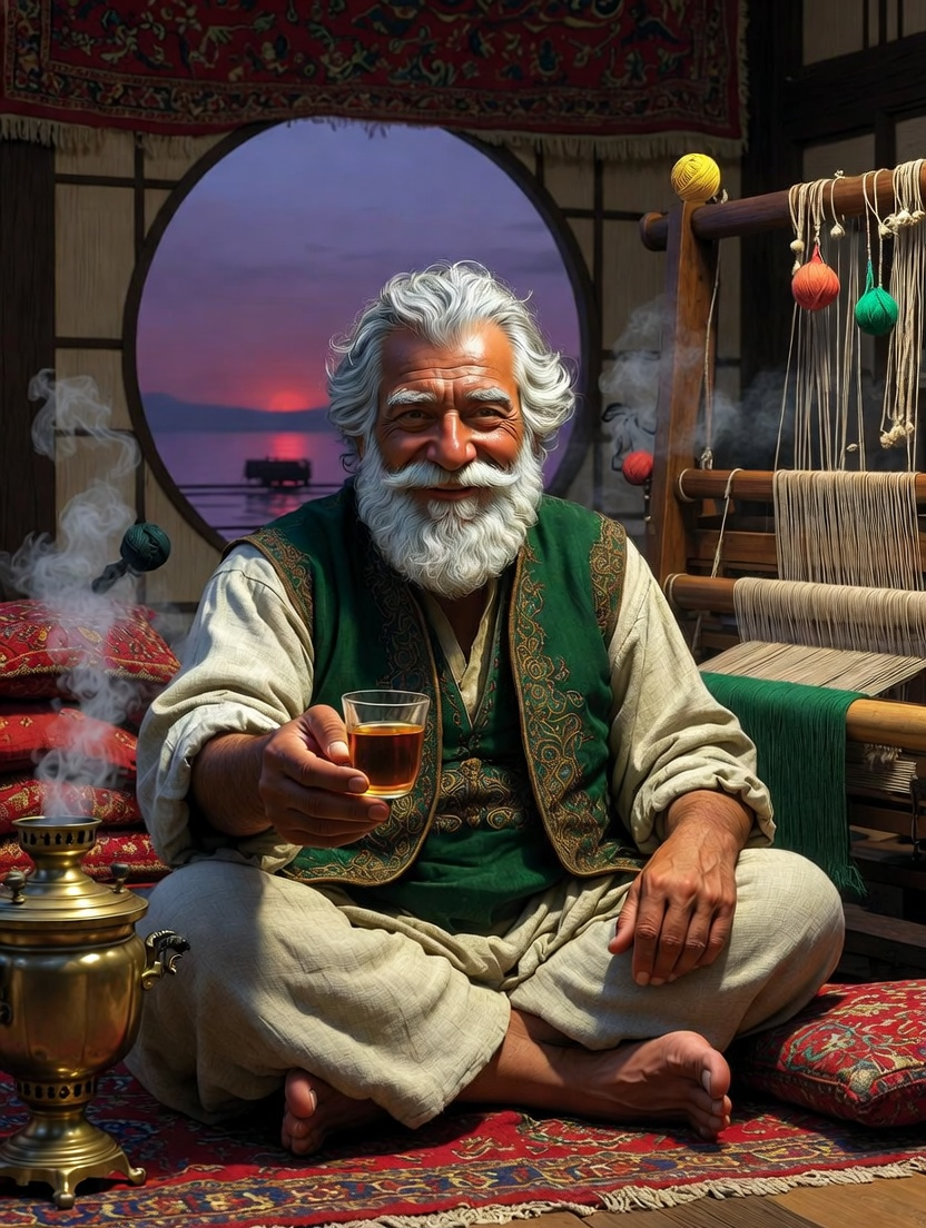 آقا جلال، بافنده رویاهای سرگردان - AI Character Card