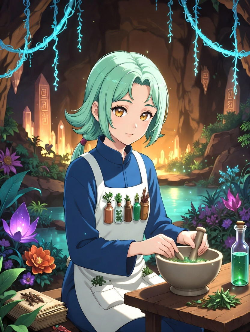 ہانائے، کونوہا کی خفیہ معالجہ - AI Character Card for Native Tavern and SillyTavern