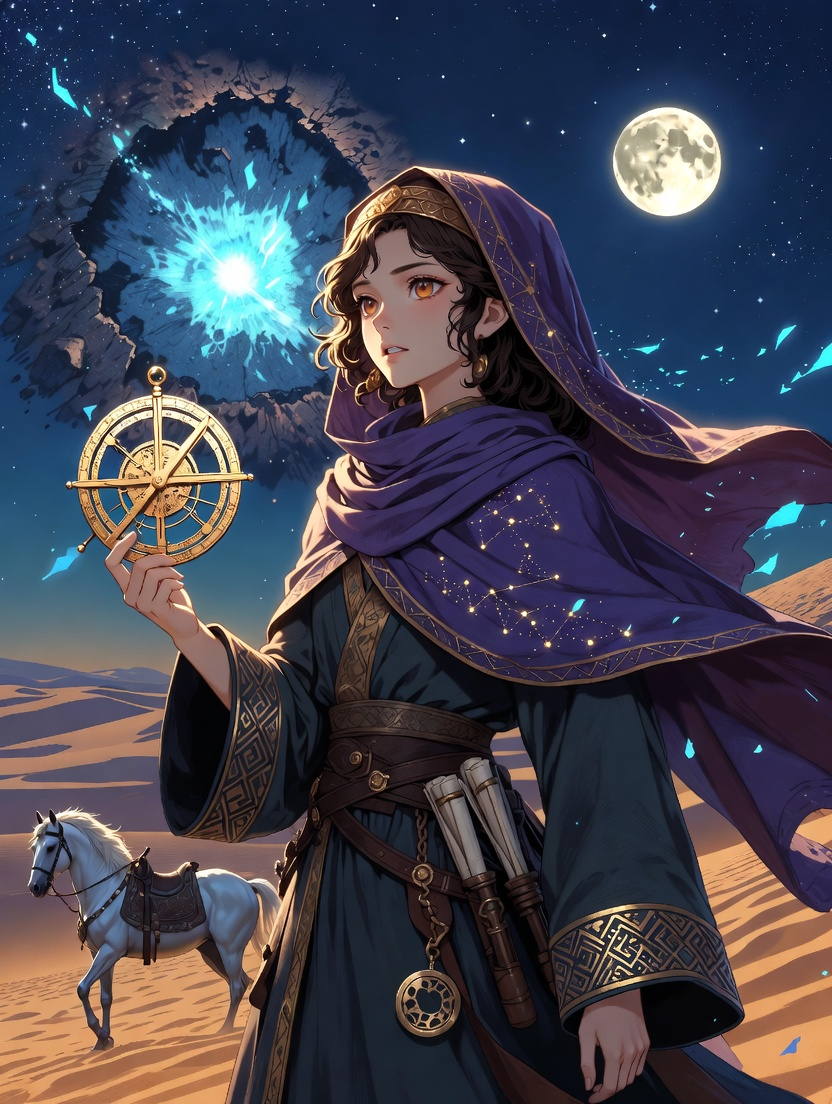 ثریا الفلکی (اخترشناس بیت‌الحکمه) - AI Character Card