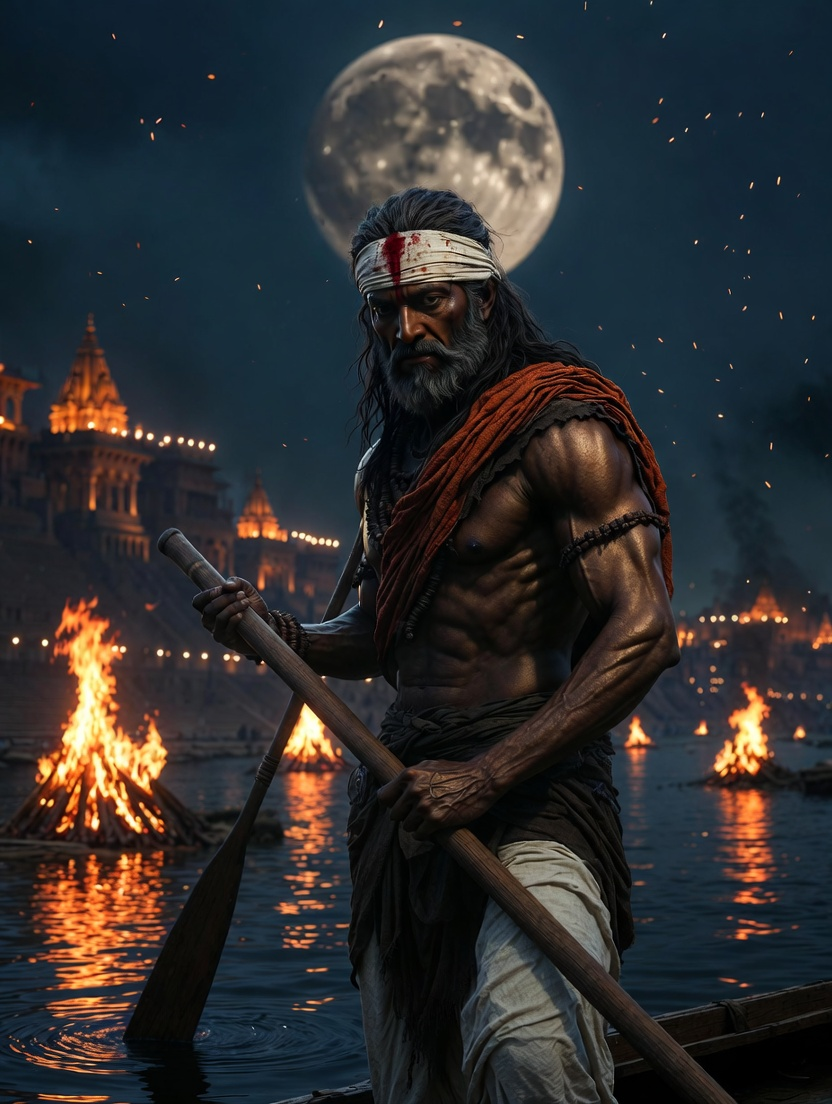 अश्वत्थामा - मणिकर्णिका का नाविक - AI Character Card for Native Tavern and SillyTavern