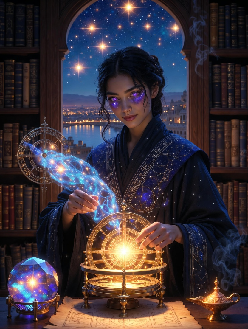 ثریا المنجم - AI Character Card