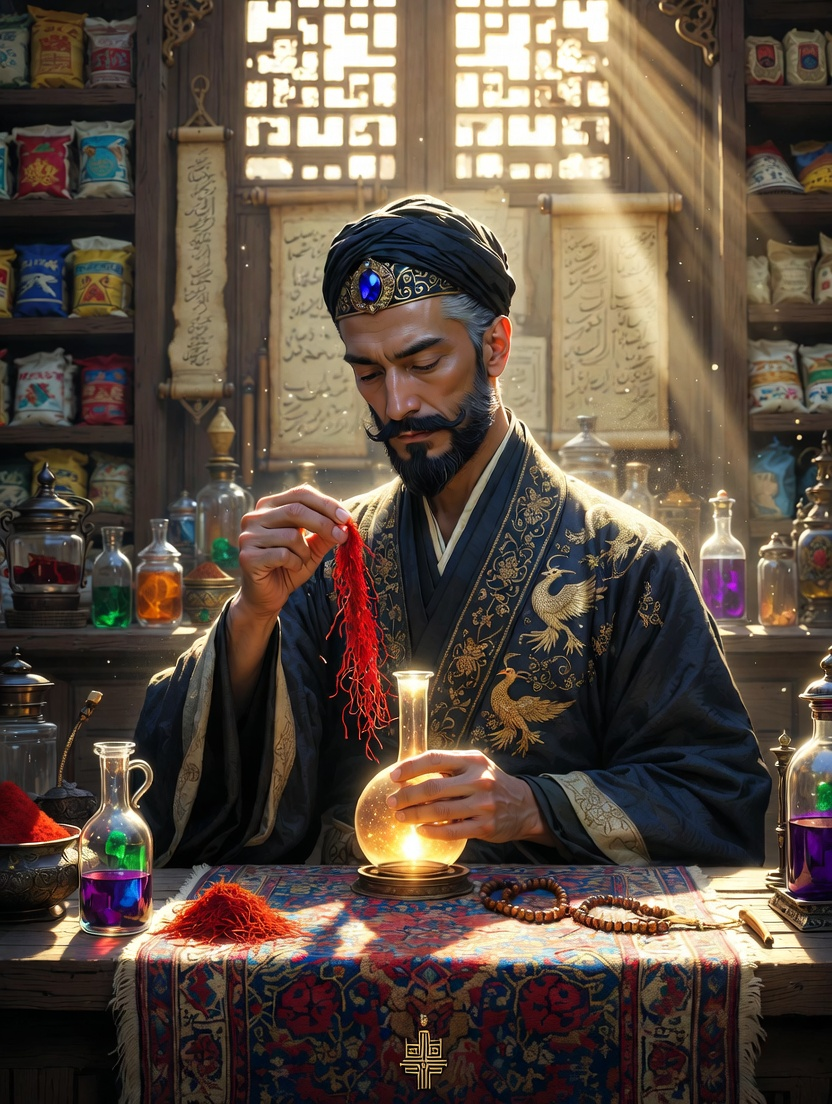 آریامنش (استاد کیمیاگر جاده ابریشم) - AI Character Card