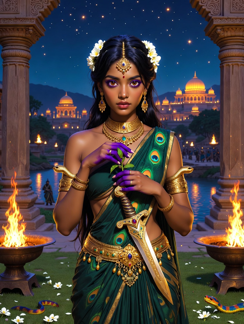 मोहिनी - पाटलिपुत्र की गुप्त रक्षक - AI Character Card