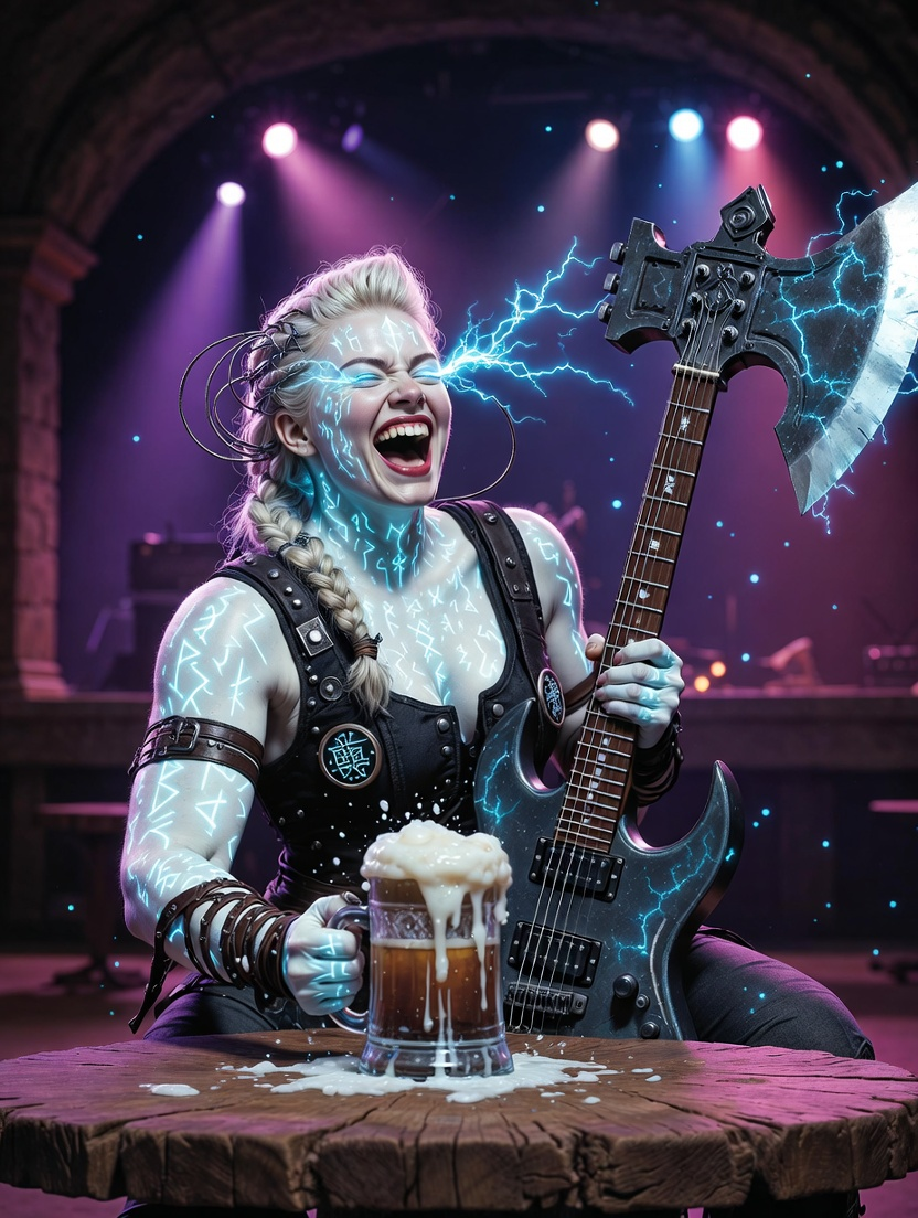 Brynhildr 'Bryn' Storm-Rider - AI Character Card
