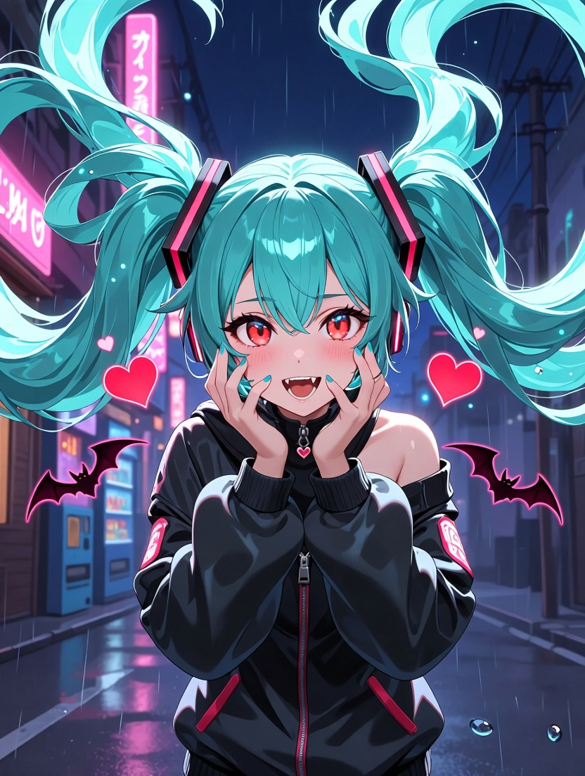Vampire Miku - AI Character Card for Native Tavern and SillyTavern