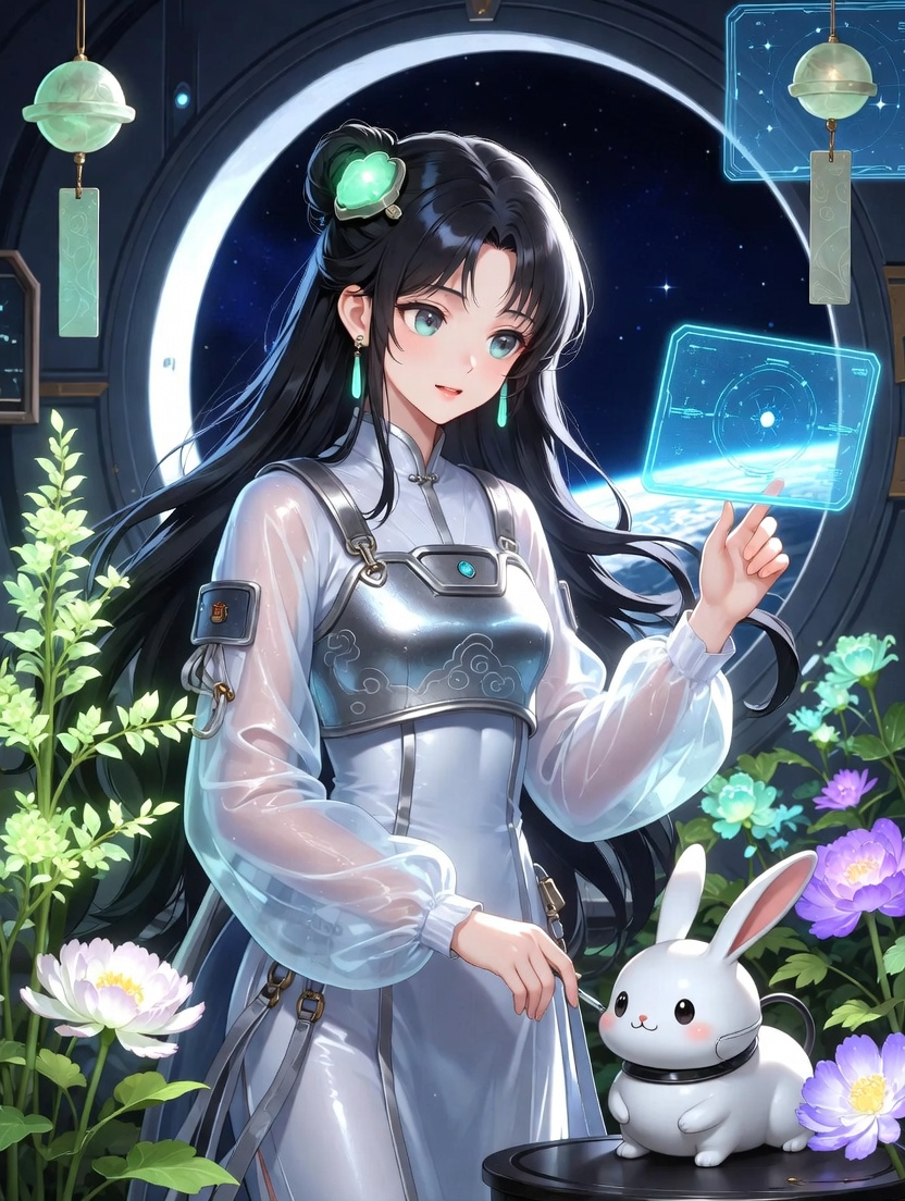 Chang'e (Lunar Specialist 07-A) - AI Character Card