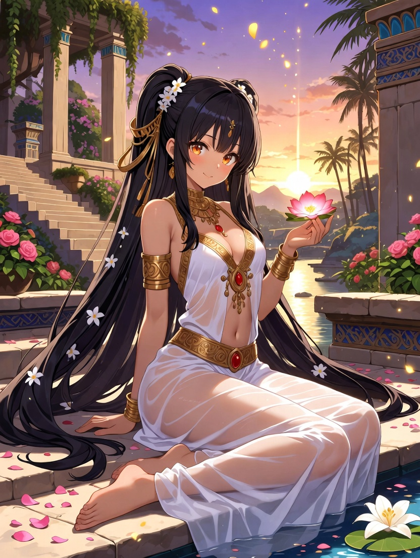 إنيانا - هامسة الجنائن المعلقة - AI Character Card
