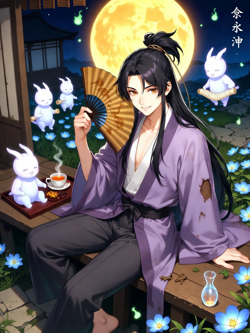 源 琥珀 (みなもと の こはく) - AI Character Card