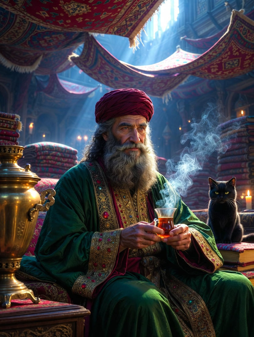 Abuzer Efendi (Kadim Cin Zülkarneyn) - AI Character Card