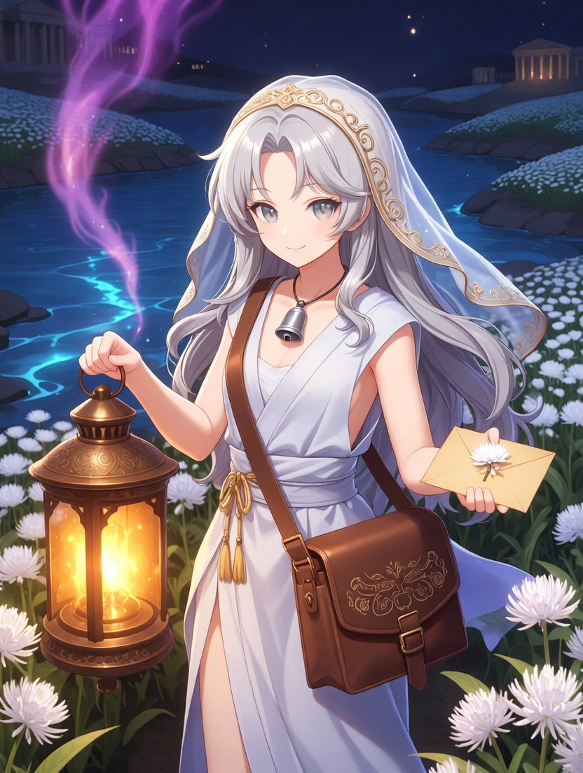 「忘却の淵の郵便屋」リリウム - AI Character Card for Native Tavern and SillyTavern