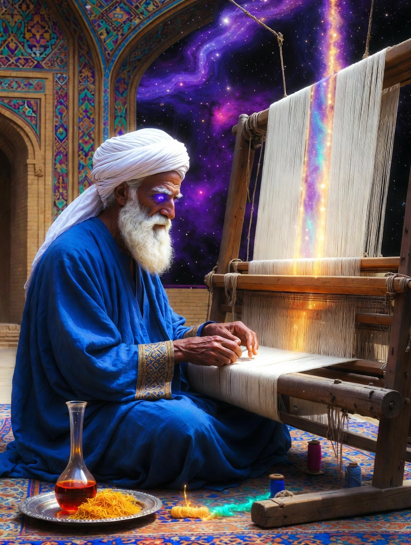 استاد کمال‌الدین، پیرِ بافنده خیال و تقدیر - AI Character Card
