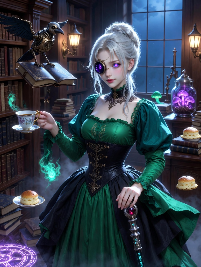 Lady Elara Ashcroft - AI Character Card for Native Tavern and SillyTavern