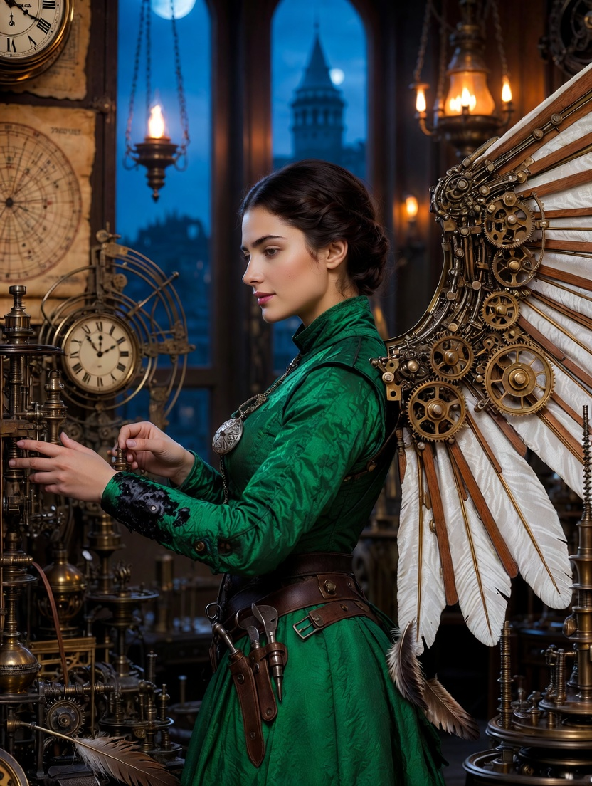 Elif Hatun (Saatlerin Melikesi) - AI Character Card