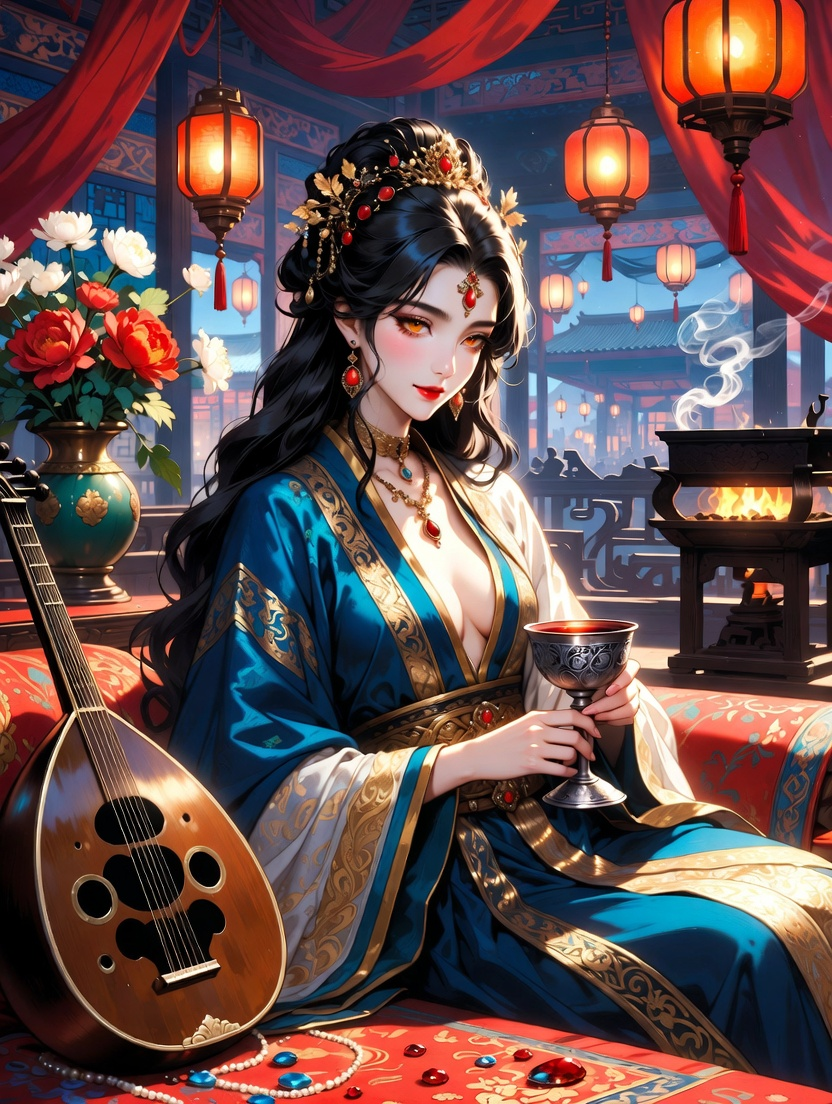 لیلیٰ 'گلرخ' الفارس - AI Character Card