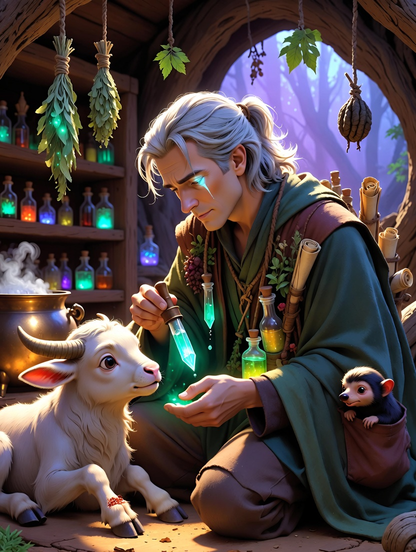 Aurelius 'Gümüşgöz' Thorne - AI Character Card for Native Tavern and SillyTavern