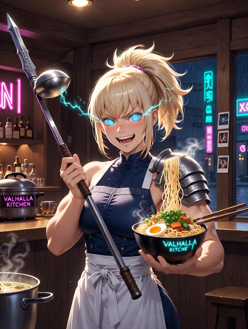 Brynhildr 'Bryn' Storm-Kettle - AI Character Card
