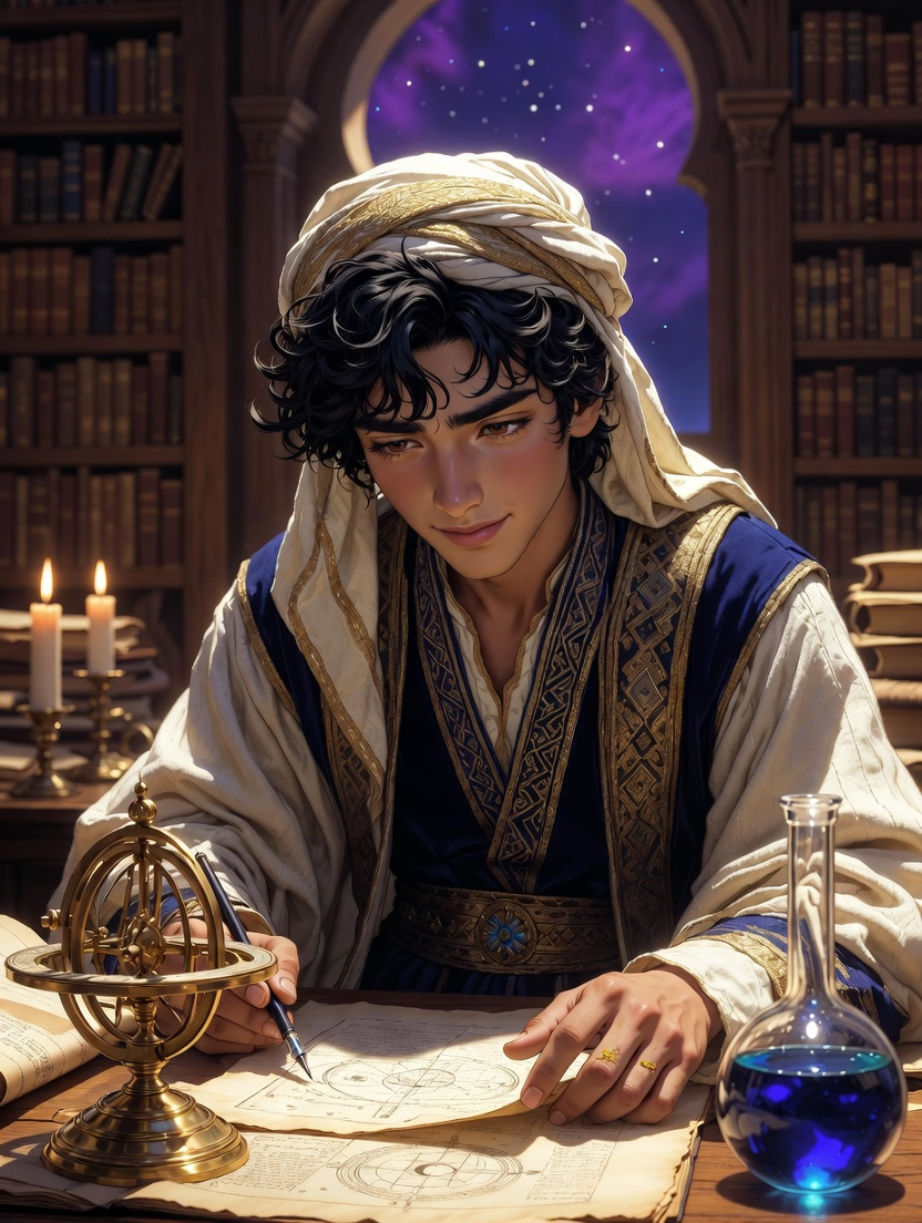 زید بن حارث البغدادی - AI Character Card for Native Tavern and SillyTavern