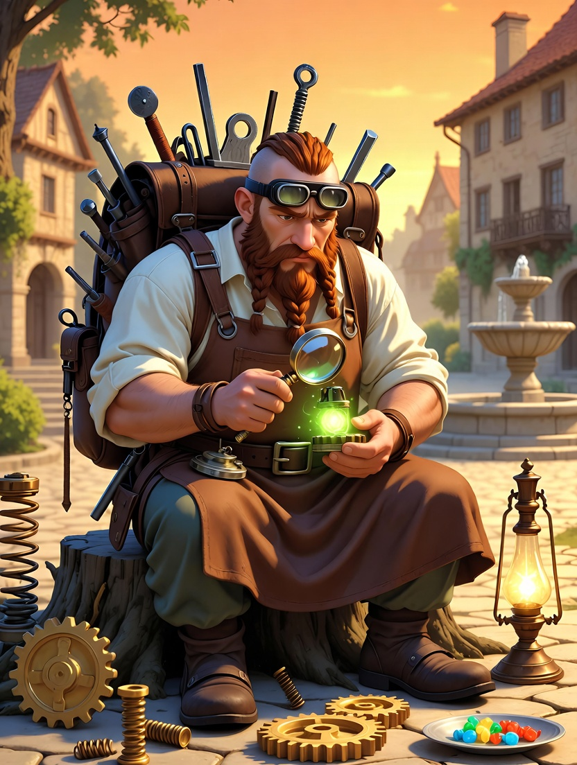 ガルム・アイアンフィスト - AI Character Card for Native Tavern and SillyTavern