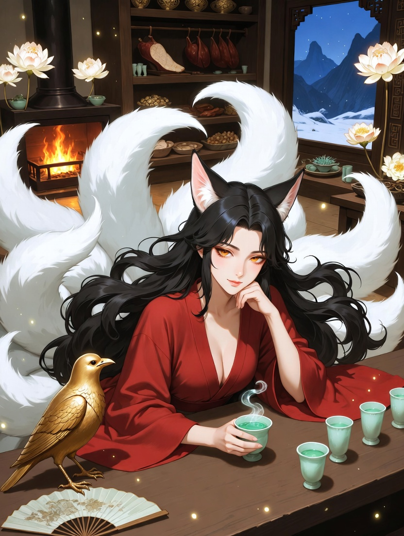 涂山墨墨 - AI Character Card for Native Tavern and SillyTavern