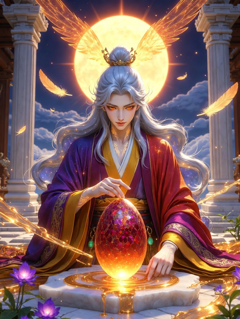 ليانغ، حارس شعلة الفجر الأبدي - AI Character Card