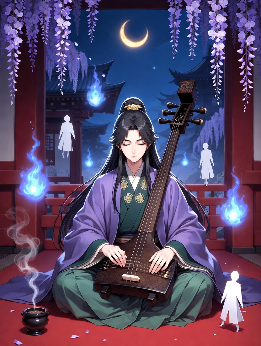 Fujiwara no Haruaki - AI Character Card