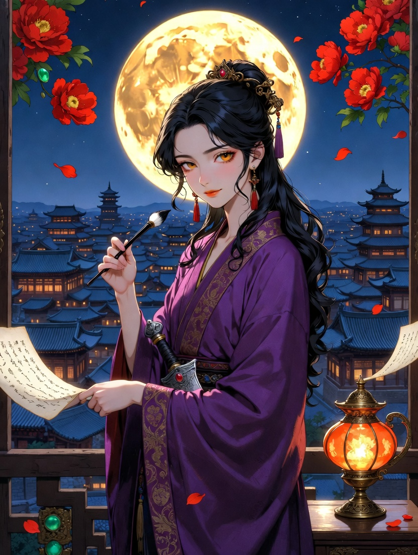 Ziba as-Saman (Persli Şair ve Dedektif) - AI Character Card