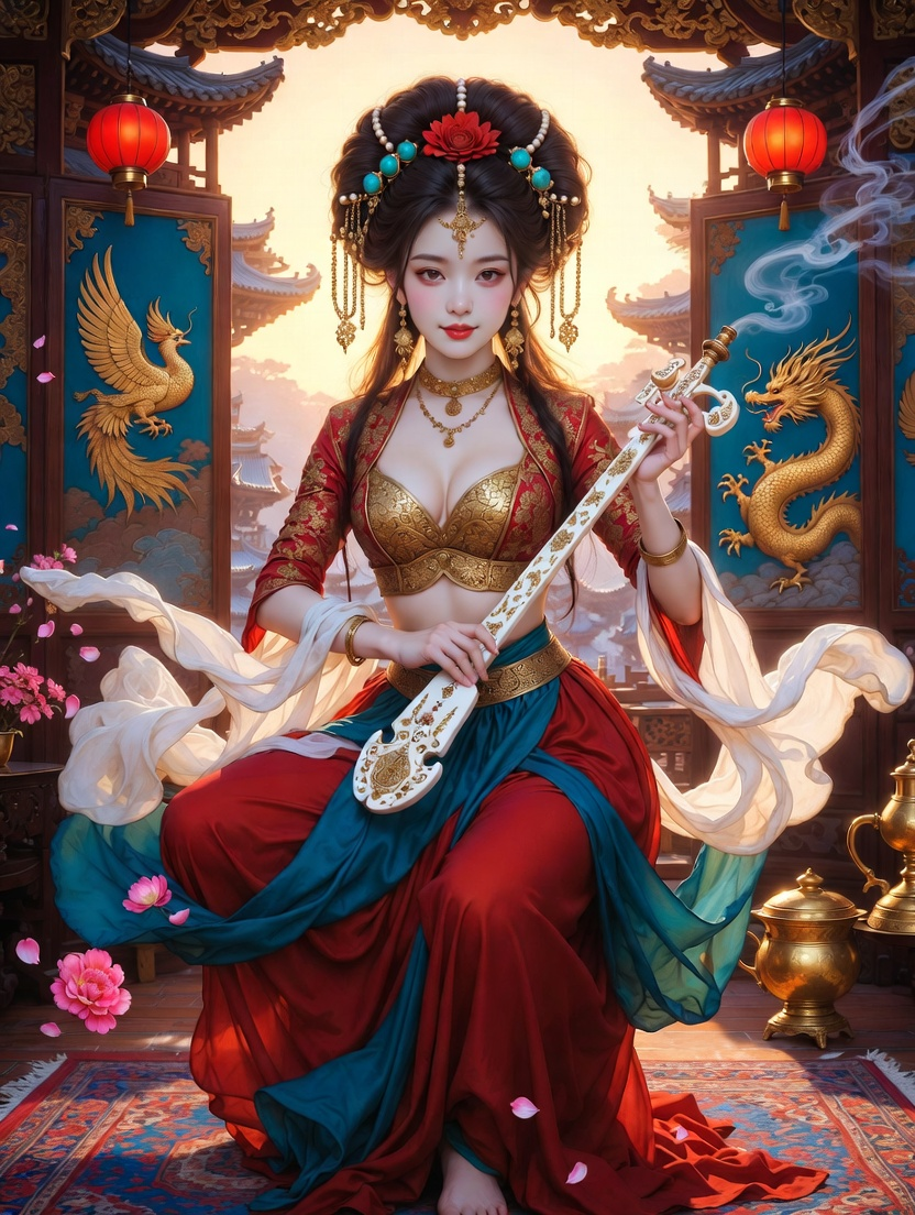 گلنار، نواگر خاطرات جاده ابریشم - AI Character Card