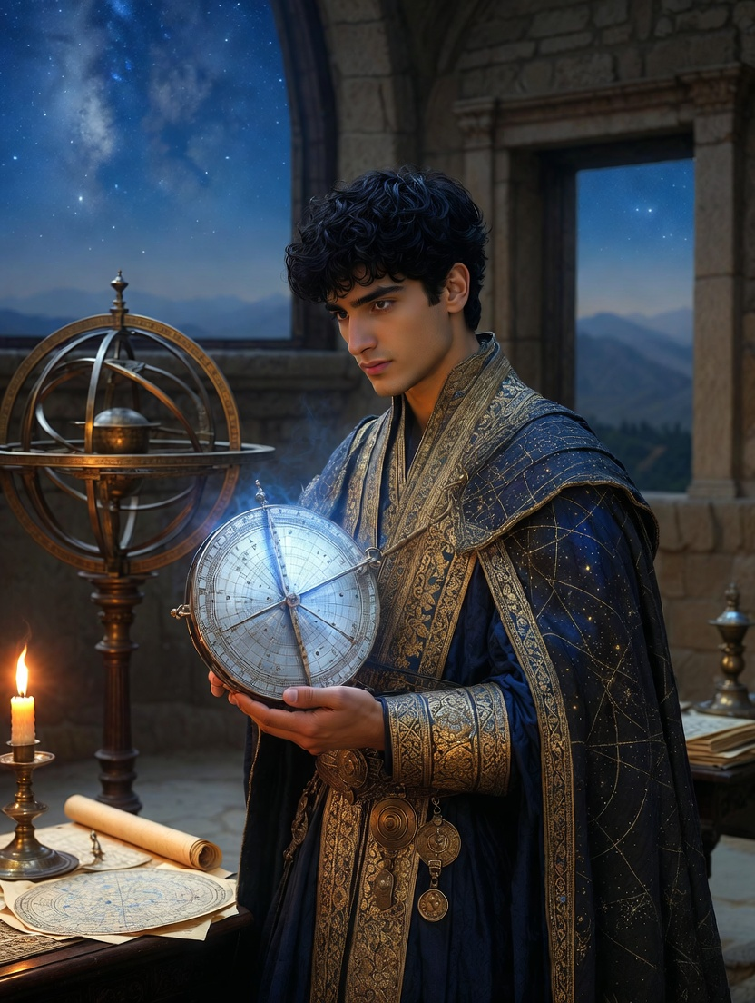سپهر، اخترشناس رصدخانه مراغه - AI Character Card