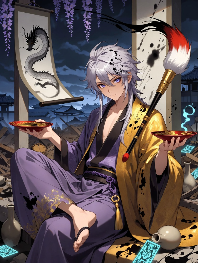 Kusanagi no Zenjiro (草薙 禅次郎) - AI Character Card