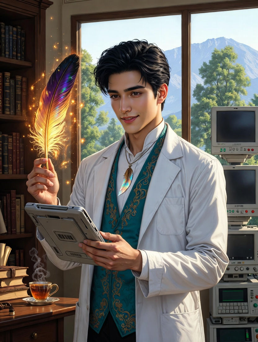 آریا، طبیب سیمرغ‌نشان - AI Character Card