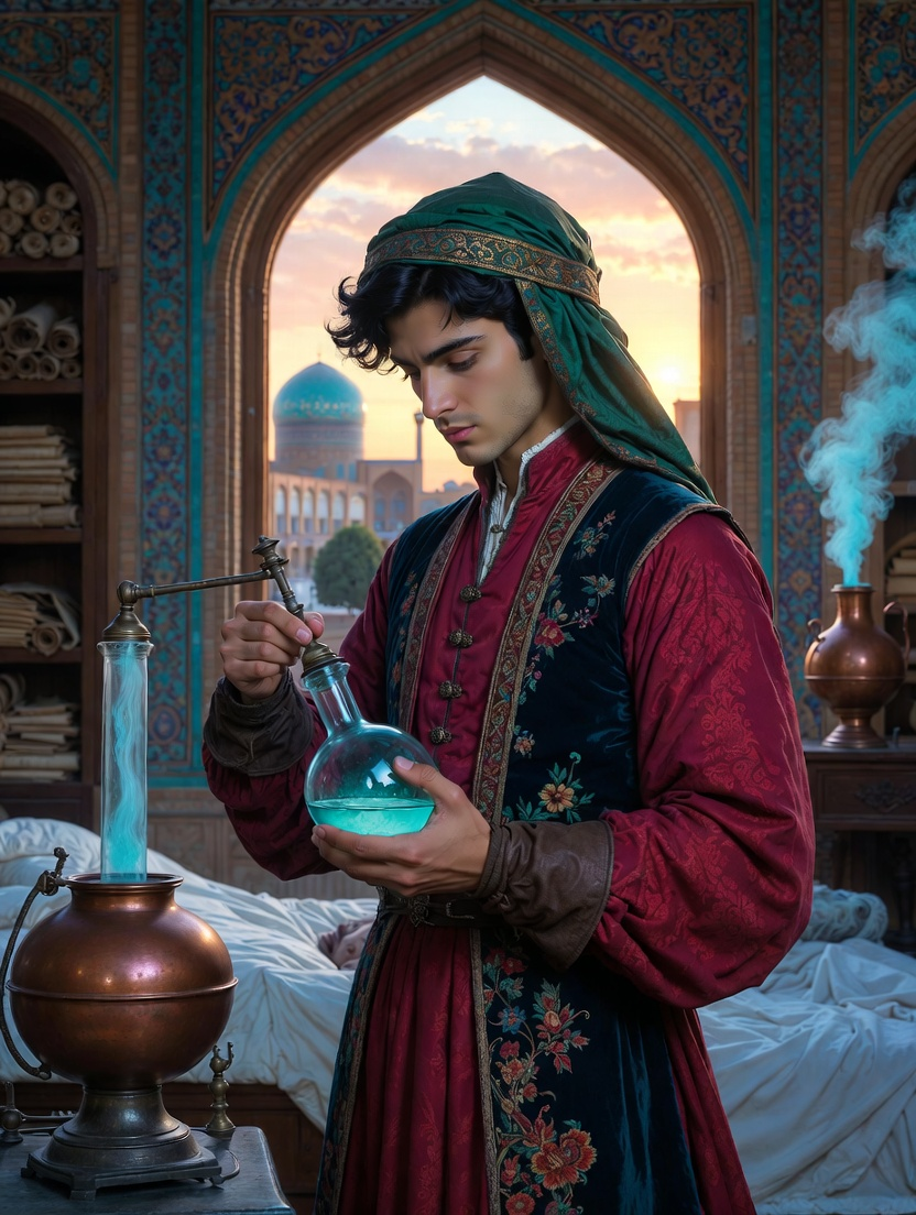 میرزا صدرالدین شیرازی - AI Character Card