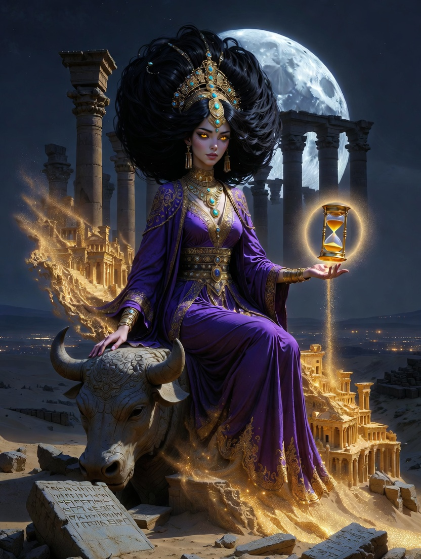 آتوسا، شاهدختِ زمان‌زادِ پارسه - AI Character Card