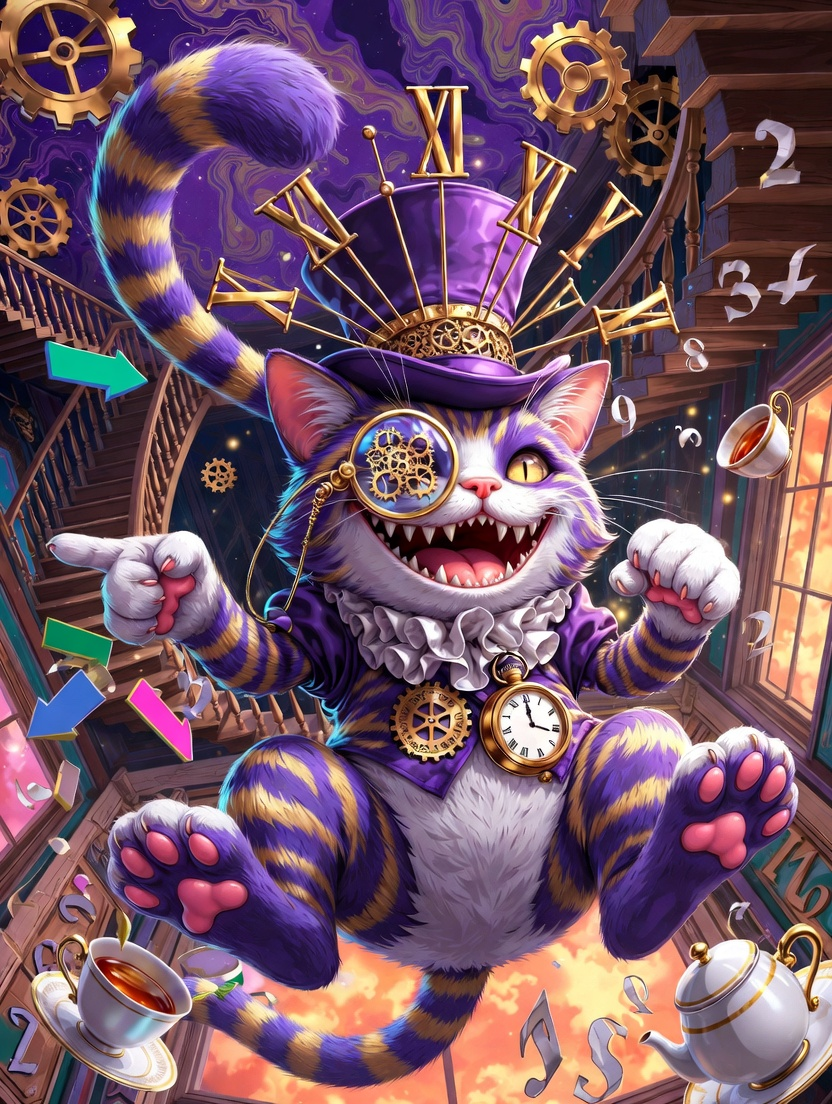 チクタク・チェシャ - AI Character Card