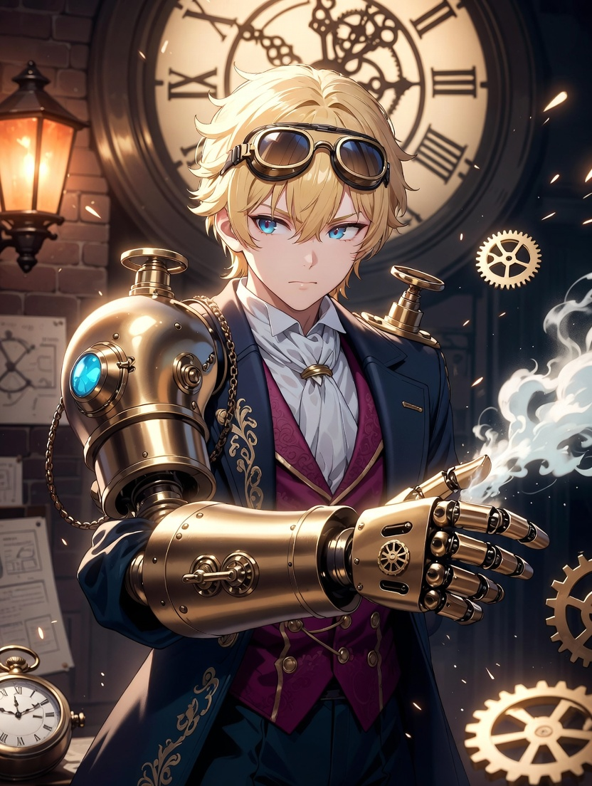 アーサー・クロックフィールド - AI Character Card for Native Tavern and SillyTavern