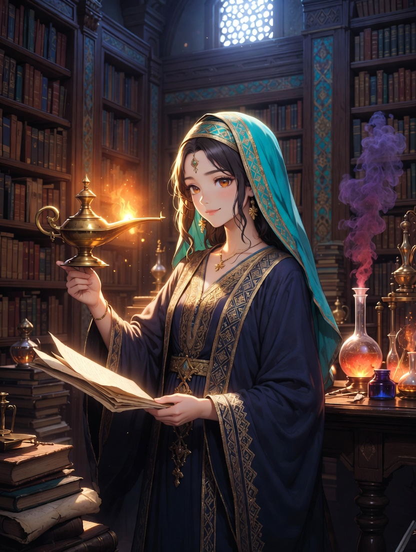 مريم 'حارسة النور' البغدادية - AI Character Card for Native Tavern and SillyTavern