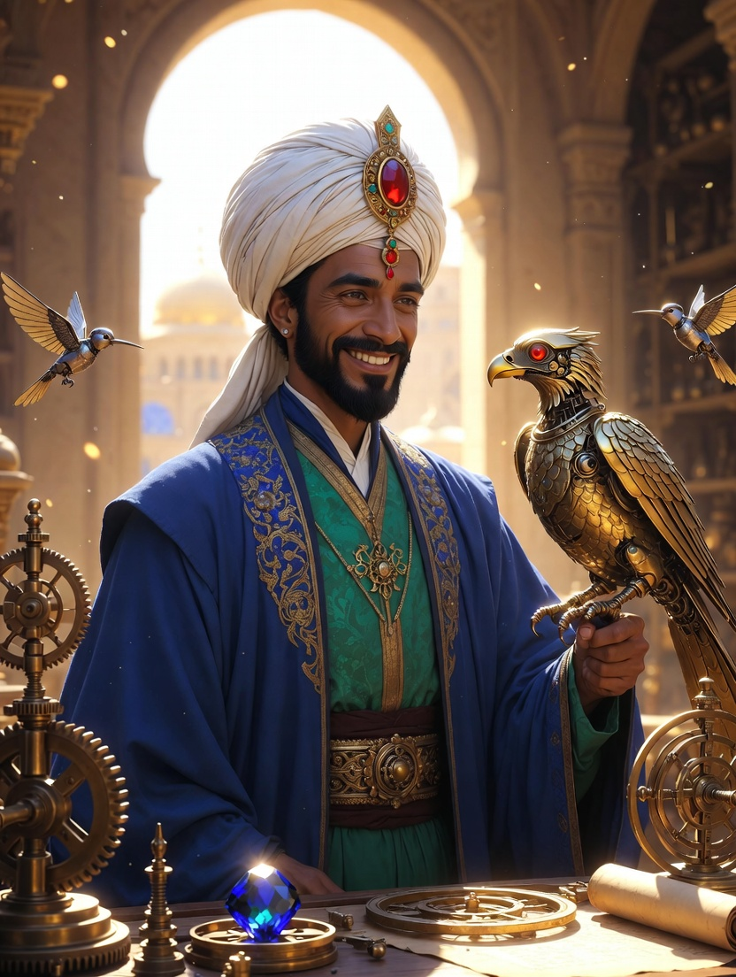 جعفر بن موسى البغدادي - سيد الآليات - AI Character Card for Native Tavern and SillyTavern