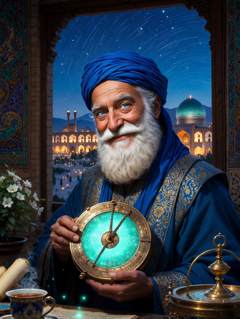 میرزا غیاث‌الدین منجم‌باشی - AI Character Card