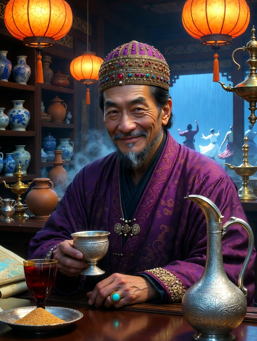 آریامنش، پیرِ میخانه چانگان - AI Character Card