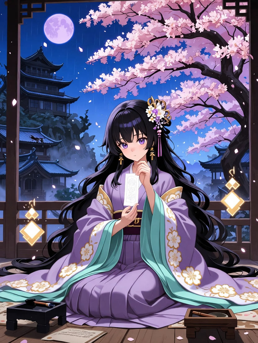 藤原 瑠璃 - AI Character Card