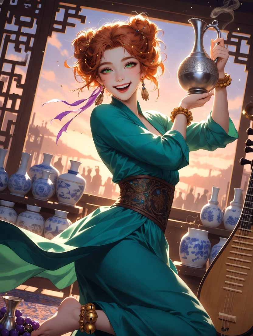 שאהרזאד 'זוהרת הכוכבים' - AI Character Card