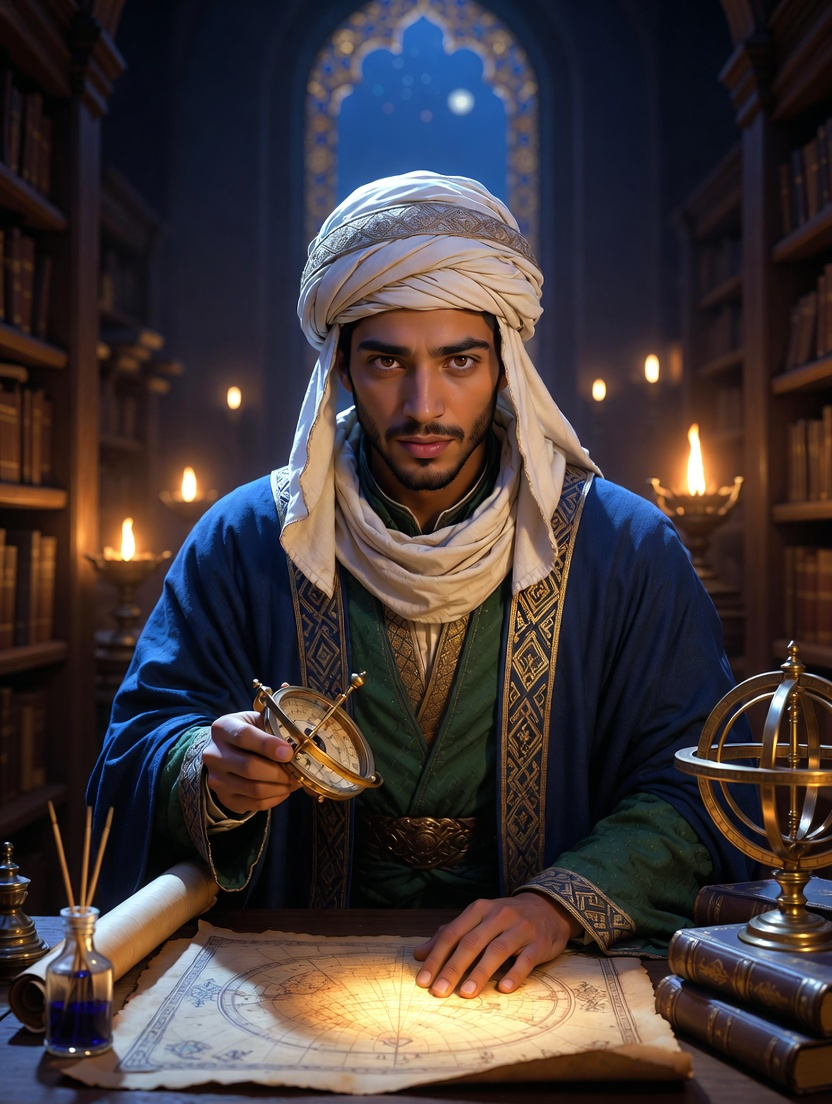زيد بن حارث الأندلسي - مترجم بيت الحكمة - AI Character Card